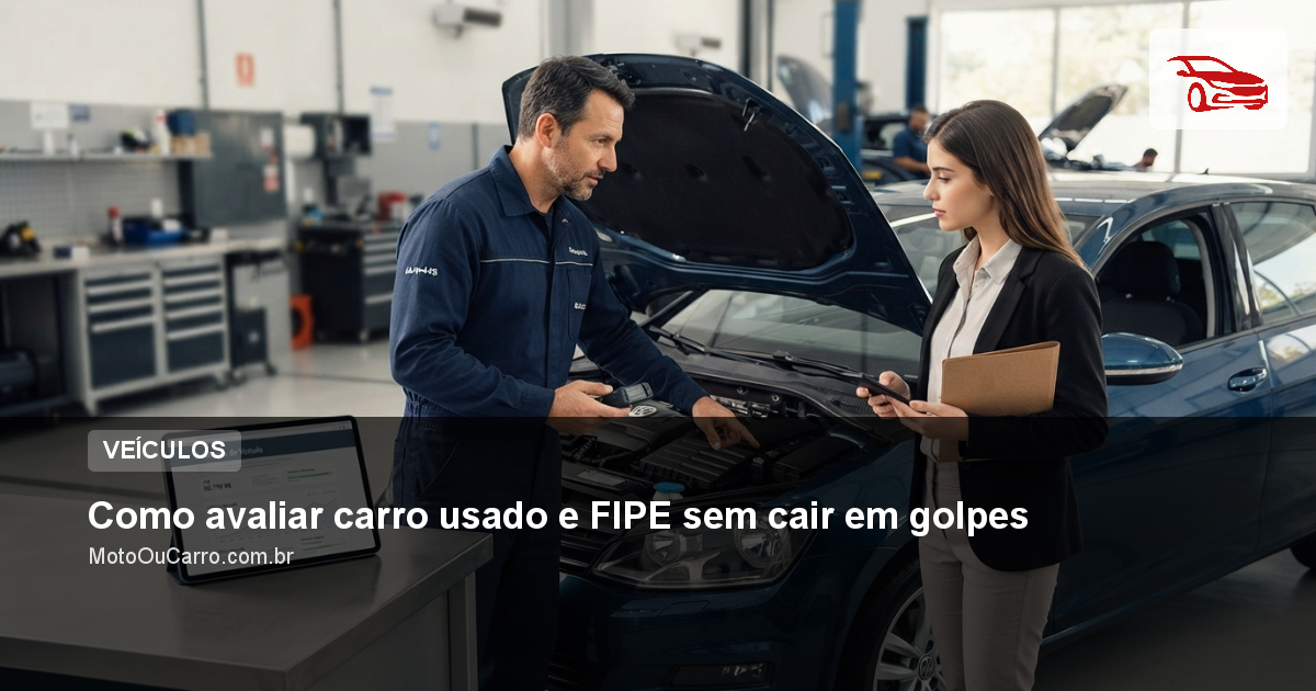 Como avaliar carro usado e FIPE sem cair em golpes