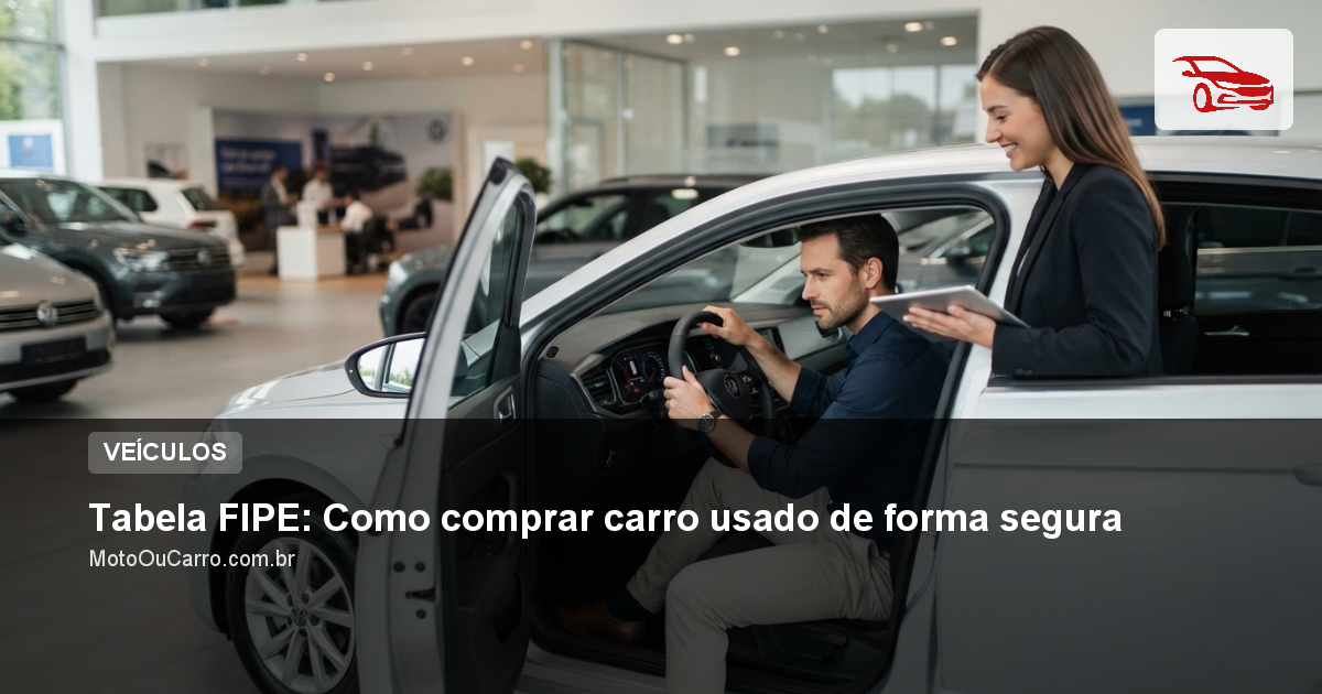 Tabela FIPE: Como comprar carro usado de forma segura