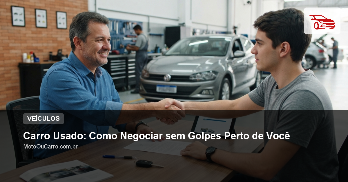 Carro Usado: Como Negociar sem Golpes Perto de Você