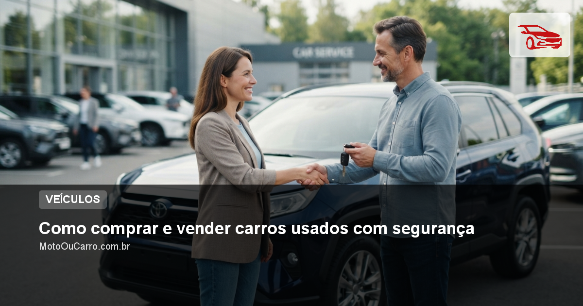 Como comprar e vender carros usados com segurança