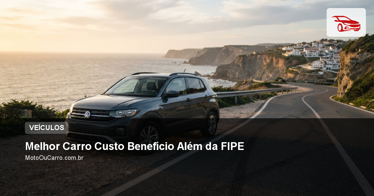 Melhor Carro Custo Benefício Além da FIPE