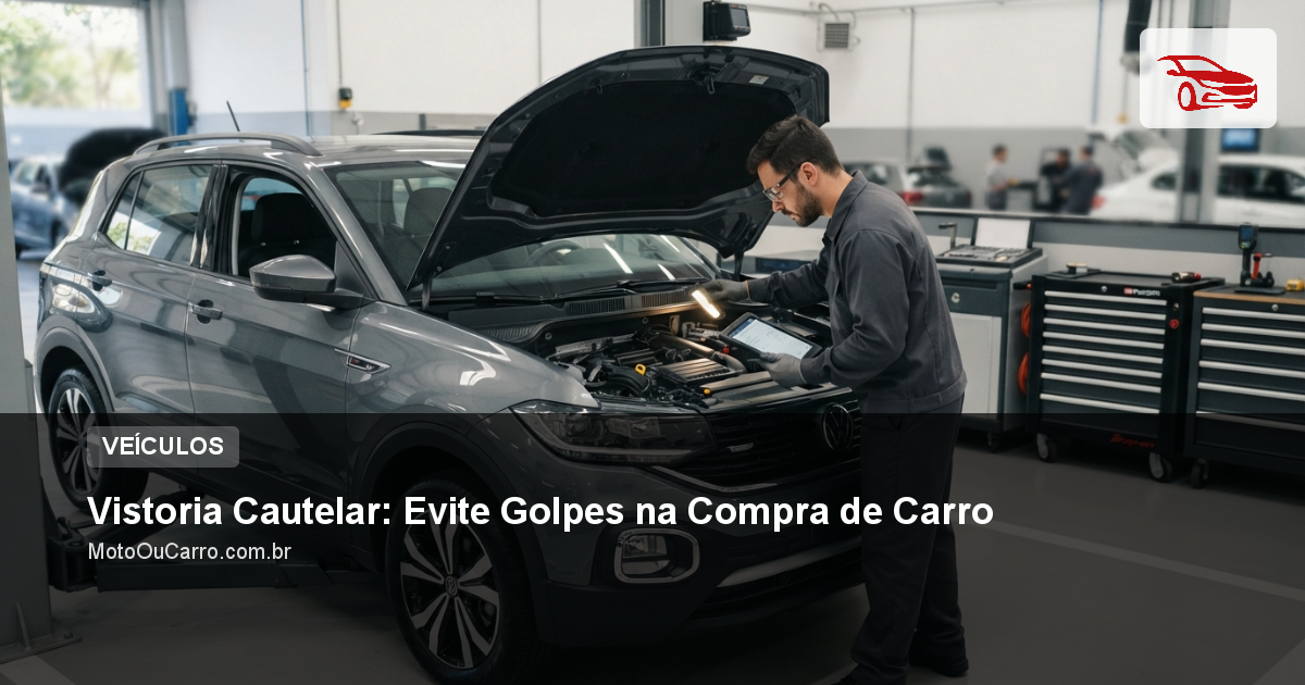 Vistoria Cautelar: Evite Golpes na Compra de Carro